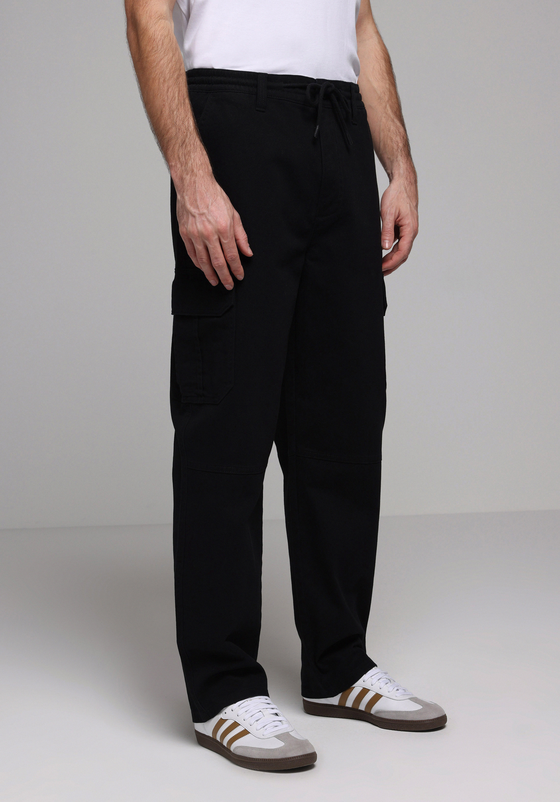 Показати інформацію про Брюки Чоловічі Чорні  Cl1077404