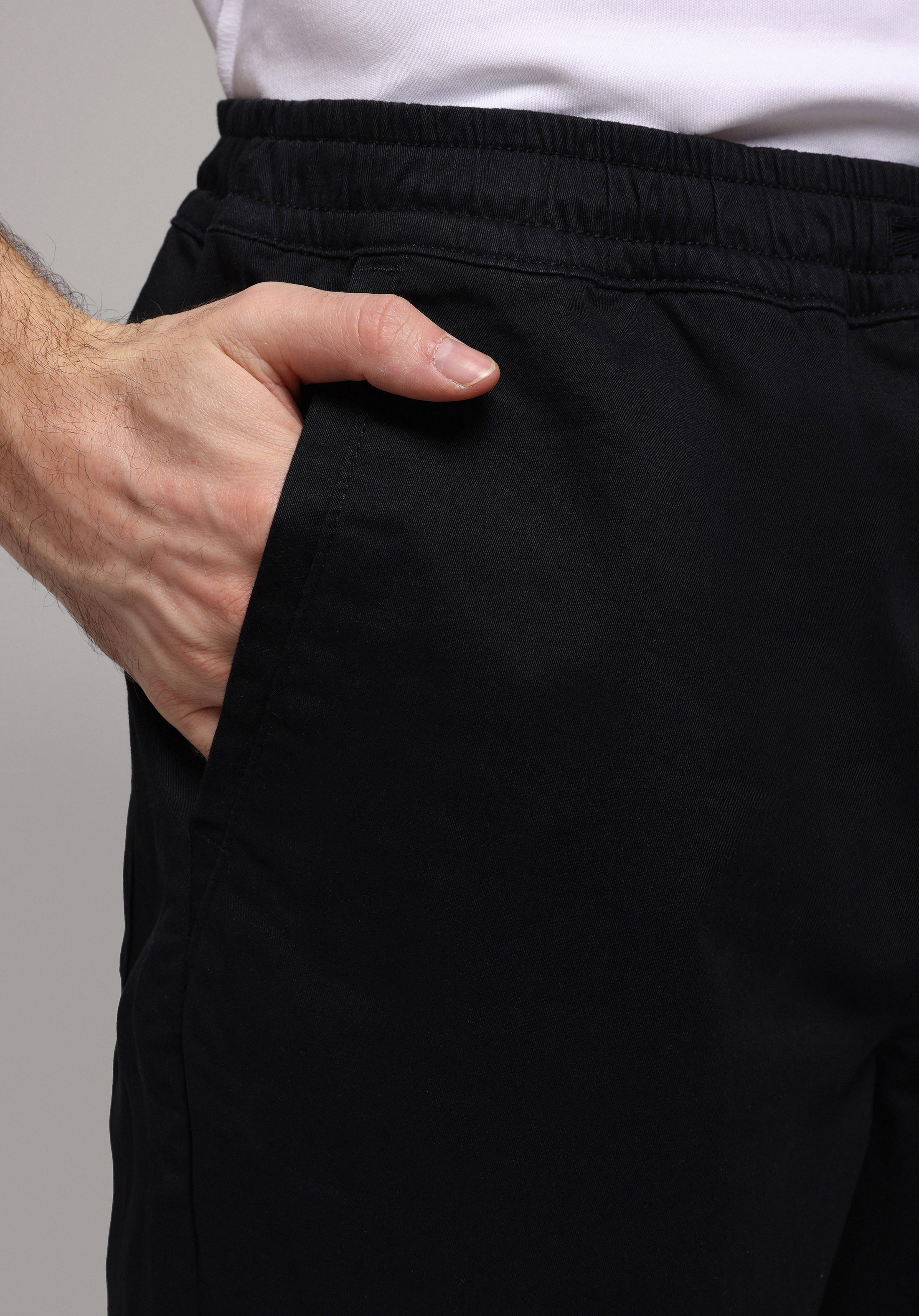 Показати інформацію про Брюки Чоловічі Чорні  Cl1077530