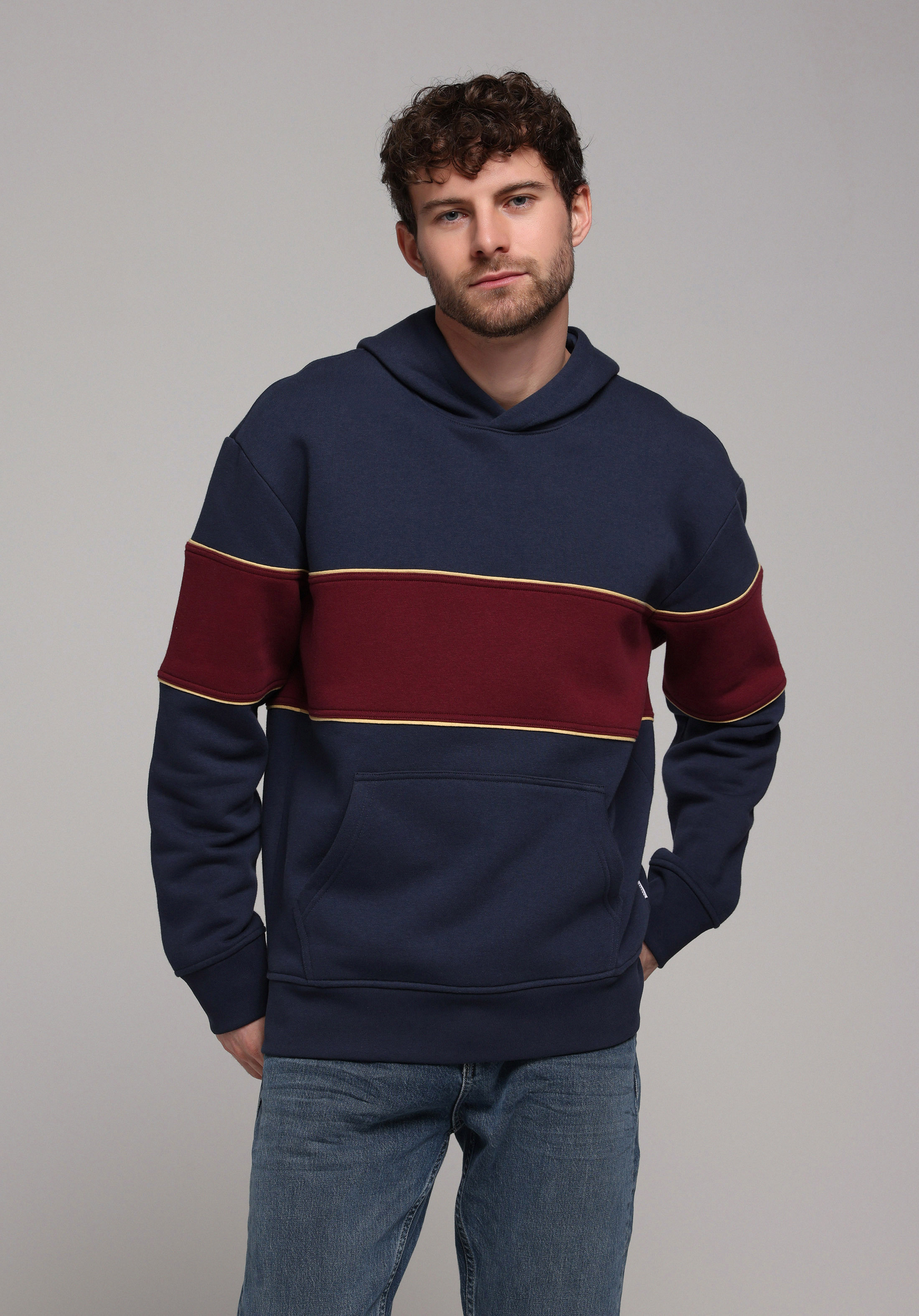 Показати інформацію про Толстовка Чоловіча Синя  Cl1077572