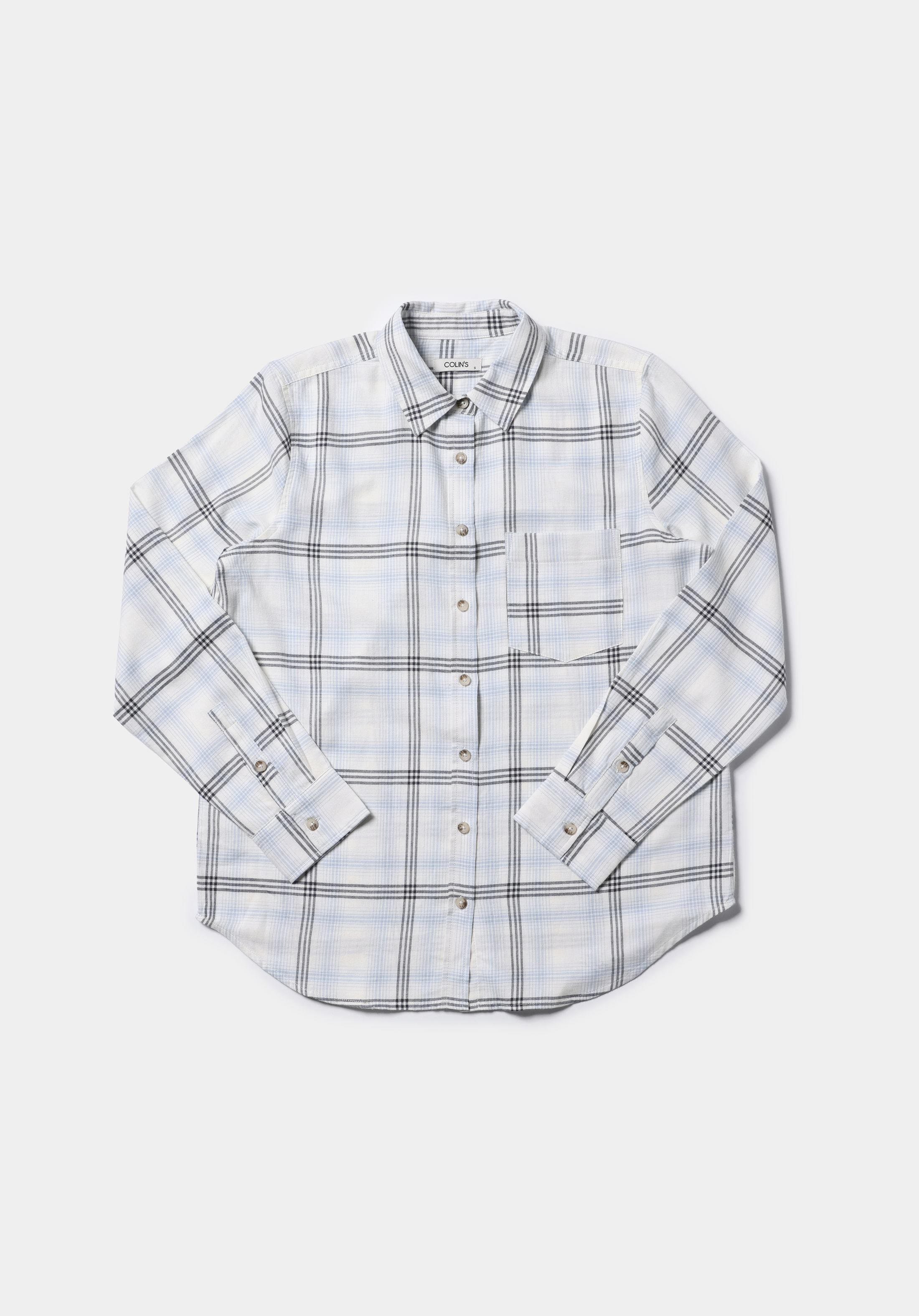 Показати інформацію про Сорочка З Довгим Рукавом Жіноча Біла  Cl1078004