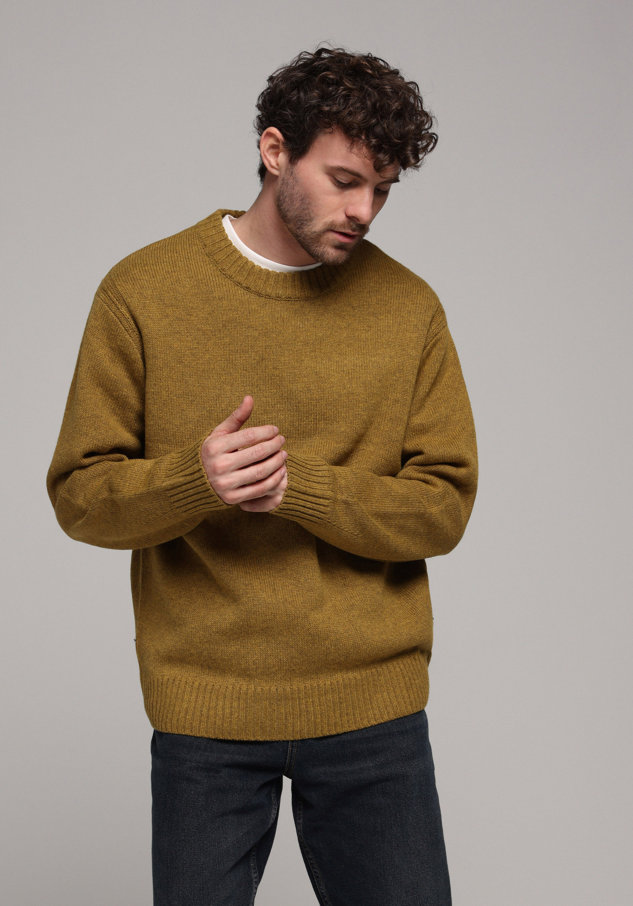 Показати інформацію про Светр Чоловічий Жовтий  Cl1077638