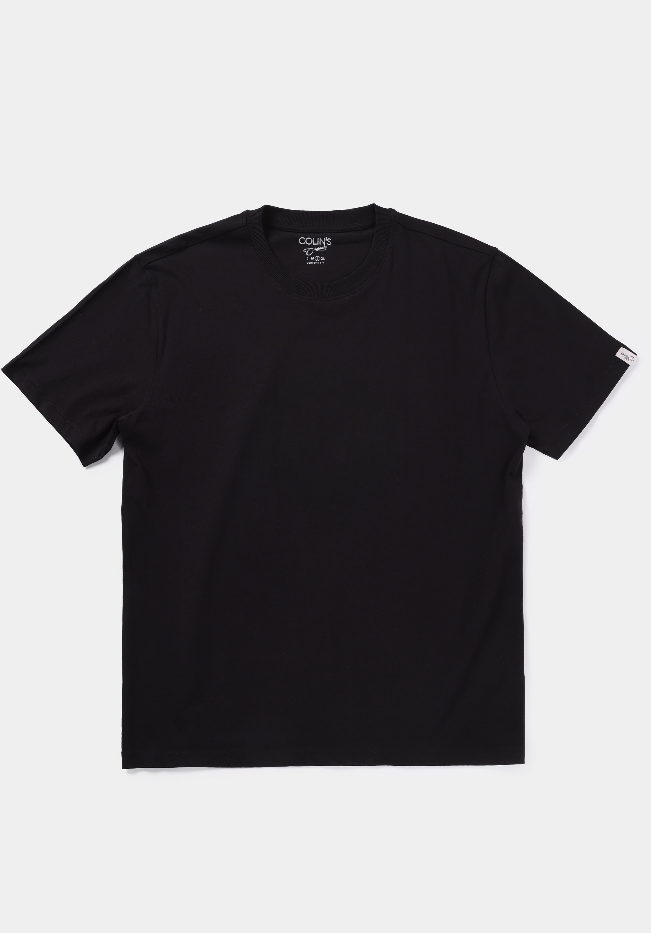 Показати інформацію про Футболка З Коротким Рукавом Чоловіча Чорна  Cl1073965