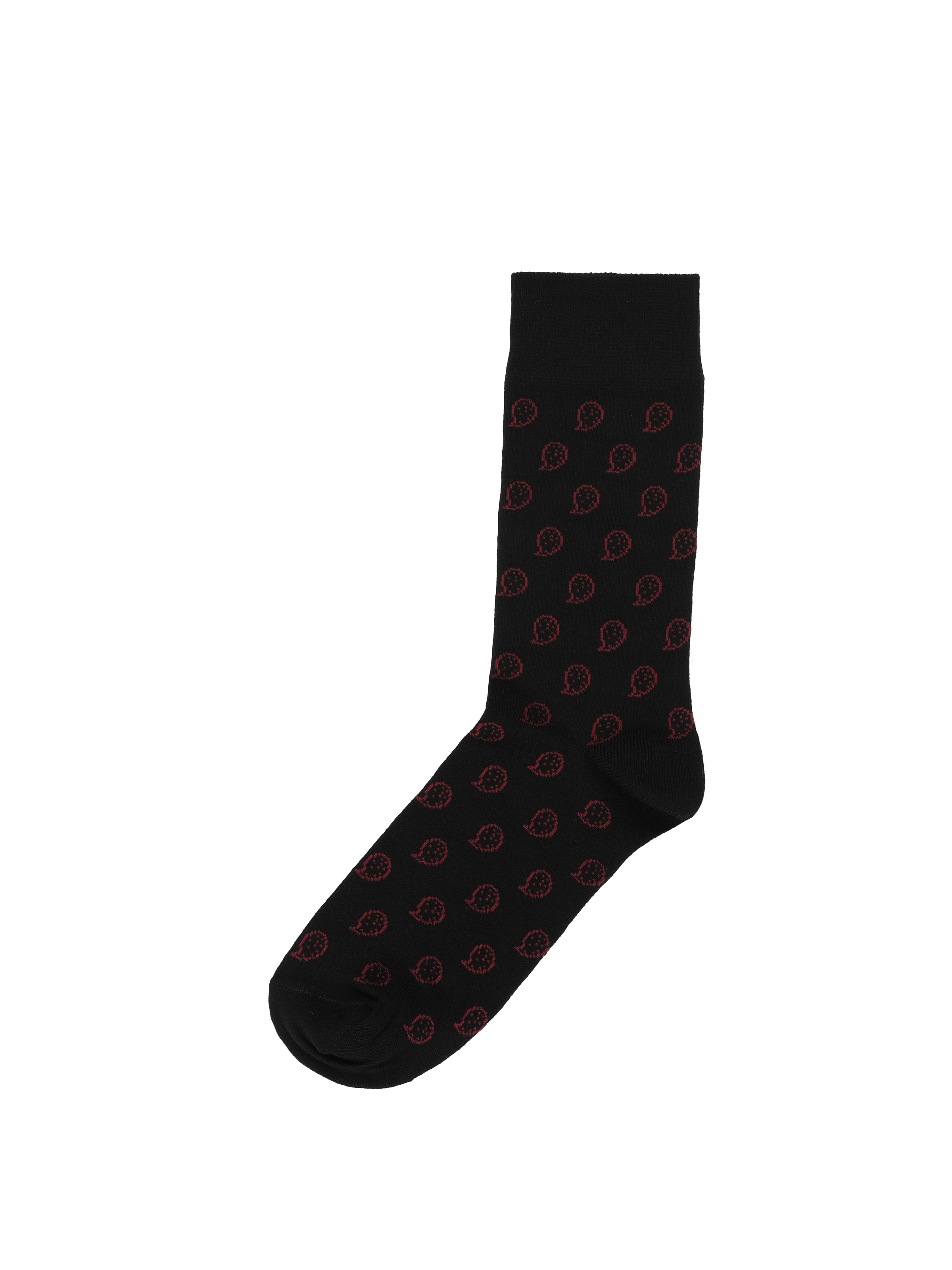Показати інформацію про Шкарпетки Чоловічі Чорні З Принтом Cl1062130