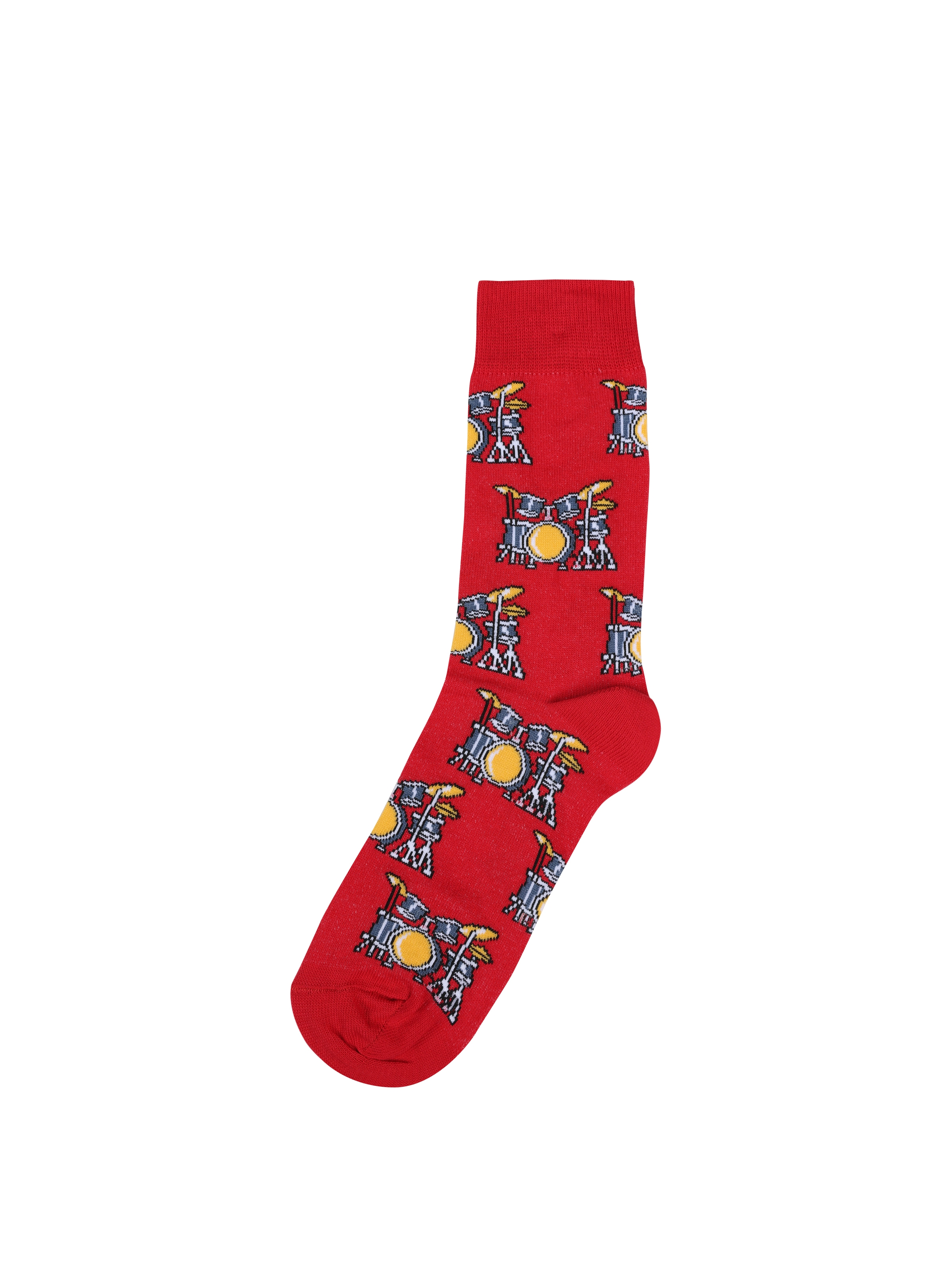 Показати інформацію про Шкарпетки Чоловічі Червоні З Принтом Cl1062148