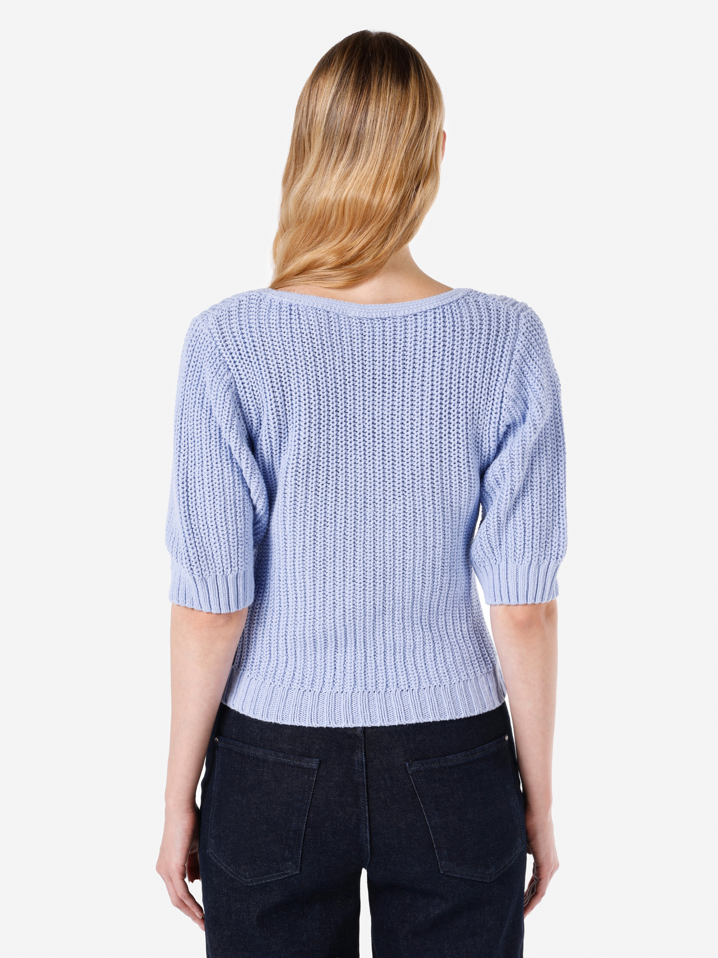Показати інформацію про  светр із коротким рукавом Жіночий Фіолетовий  