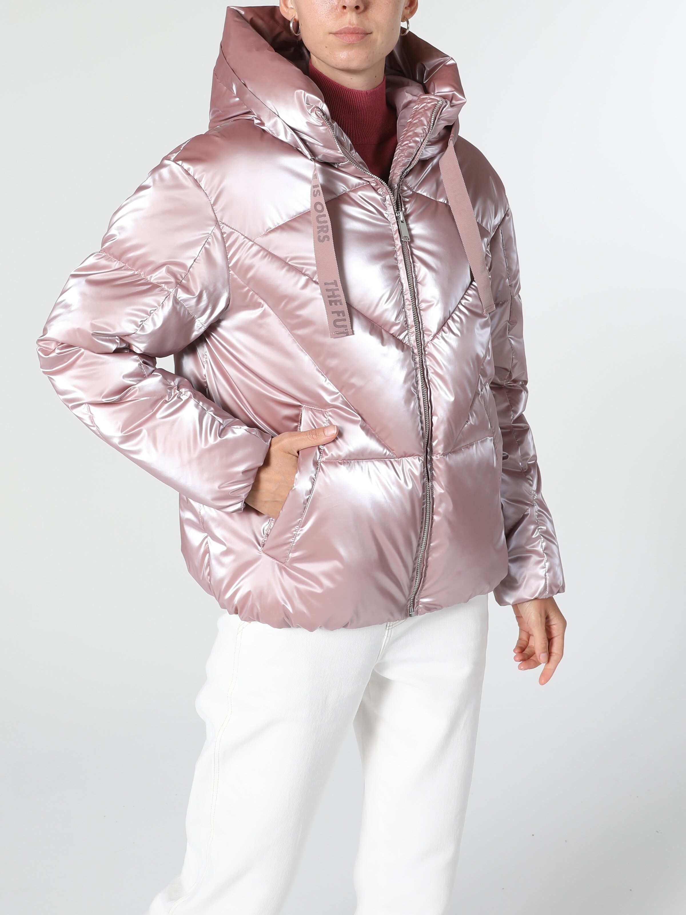 Показати інформацію про Куртка Жіноча Рожева Cl1055733