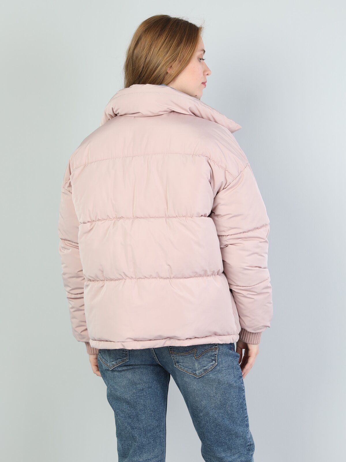 Показати інформацію про Куртка Жіноча Рожева Класичного Крою Cl1045308