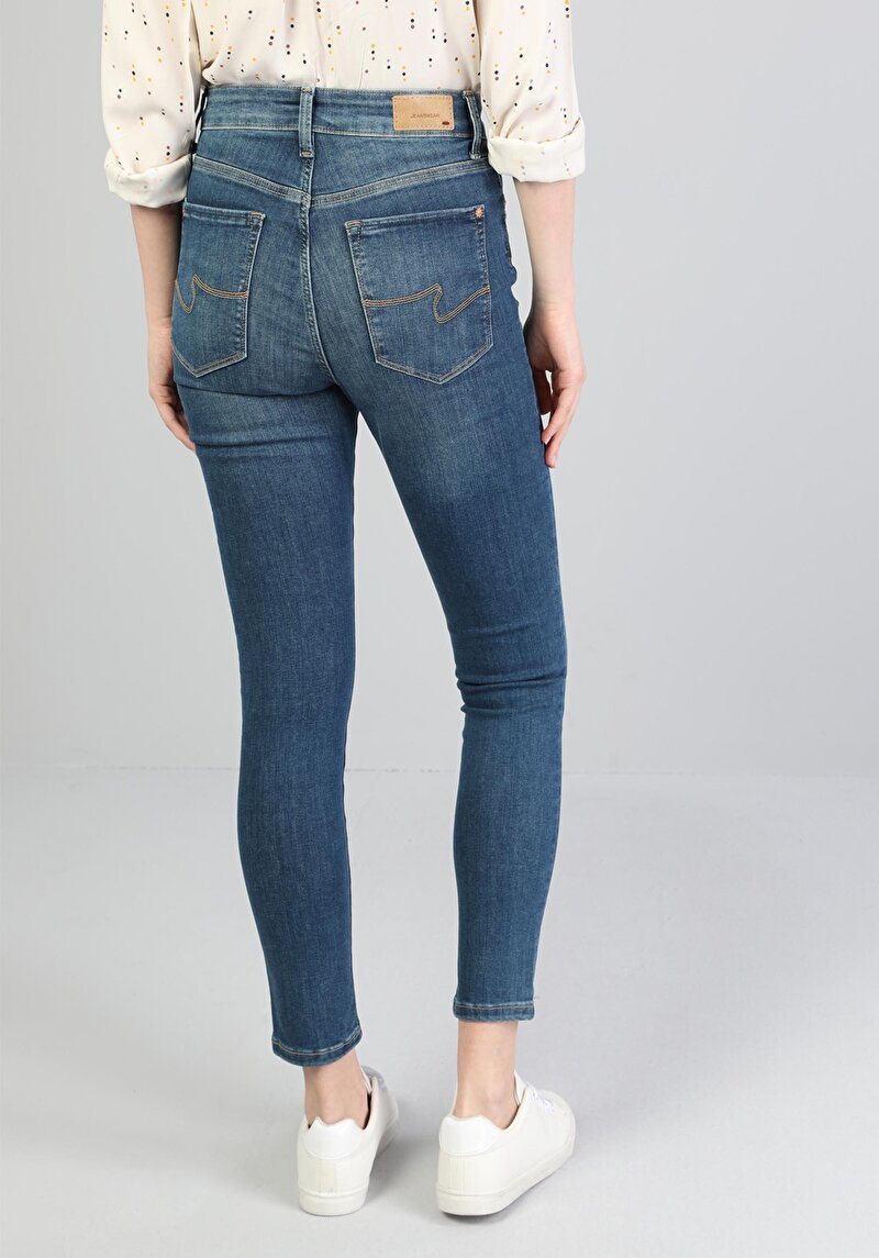 Зображення 760 Diana Джинси Жіночі Блакитні Супер Вузького Крою Cl1045984