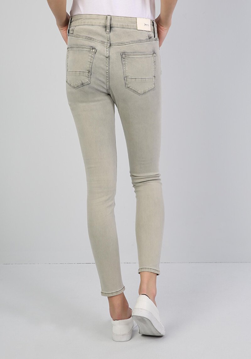 Зображення 759 Lara Джинси Жіночі Хакі Супер Вузького Крою Cl1042747