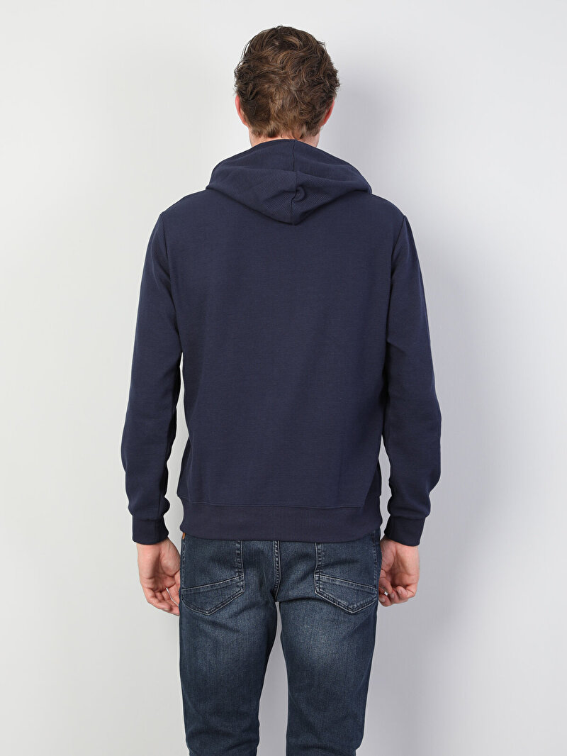 Показати інформацію про Світшот Чоловічий Синій Класичного Крою Cl1045425