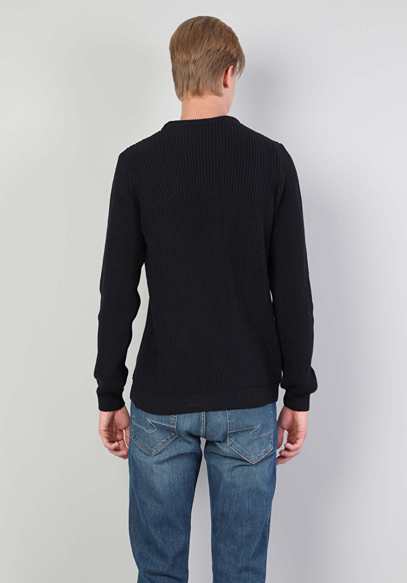 Показати інформацію про Светр Чоловічий Синій  Cl1045364