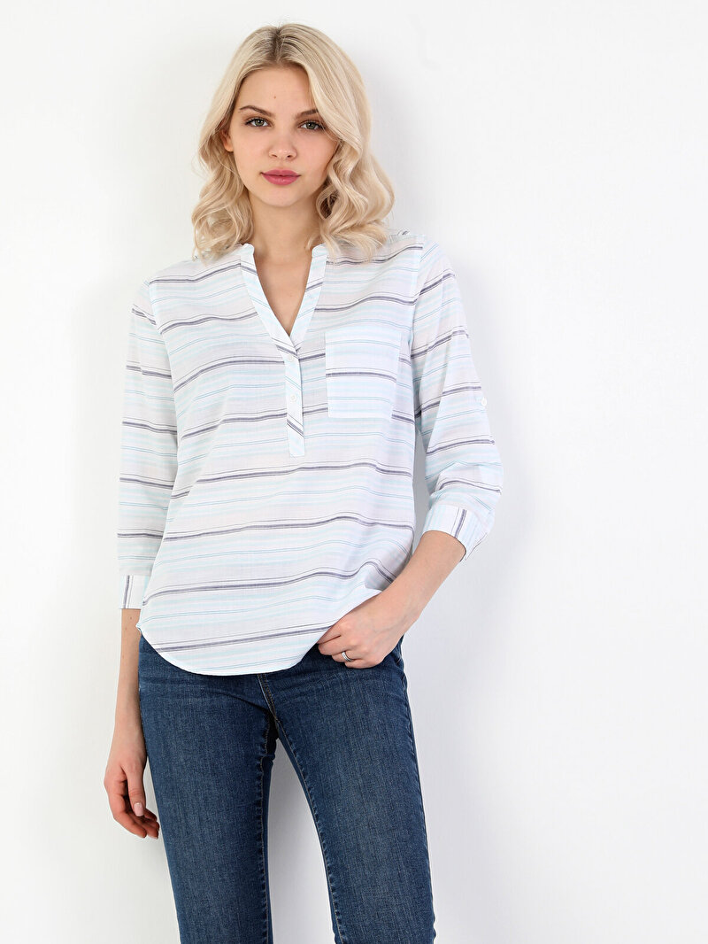 Показати інформацію про Сорочка З Довгим Рукавом Жіноча Зелена Оверсайз Cl1047909