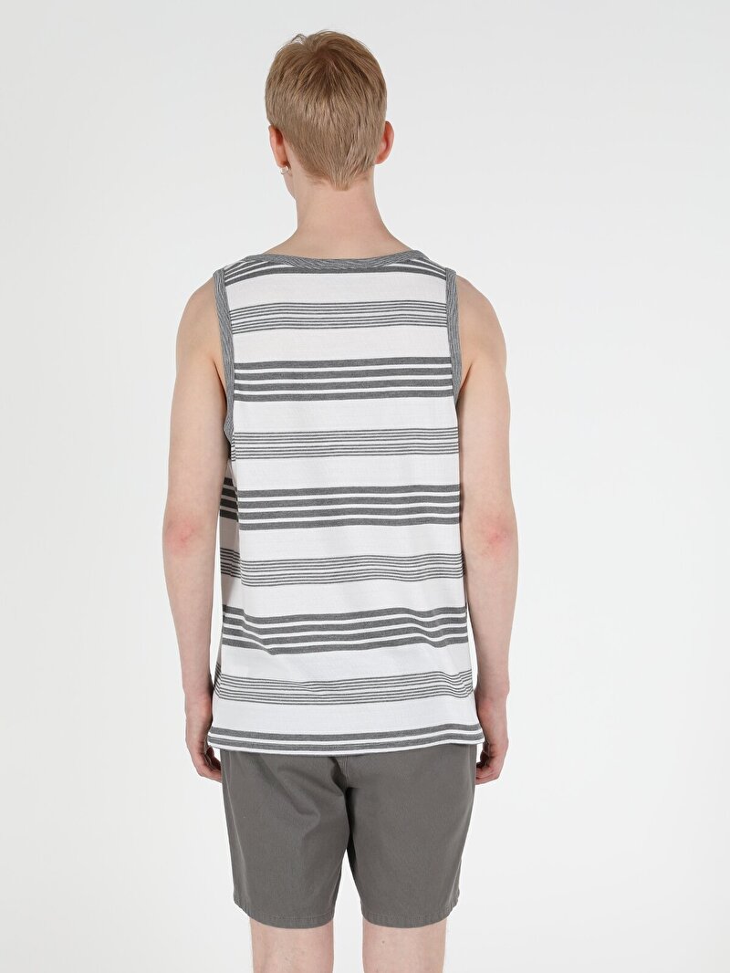 Показати інформацію про Майка Чоловіча Біла Класичного Крою Cl1049493