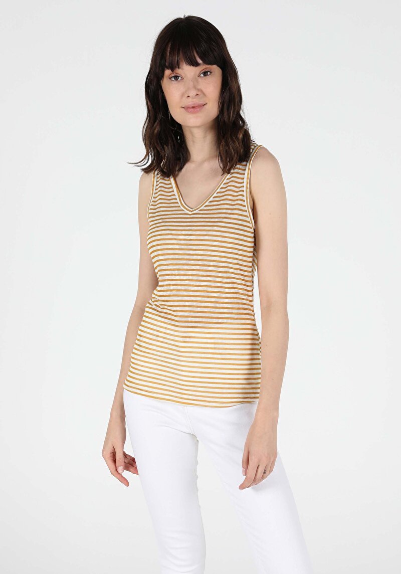 Показати інформацію про Майка Жіноча Жовта  Cl1049108