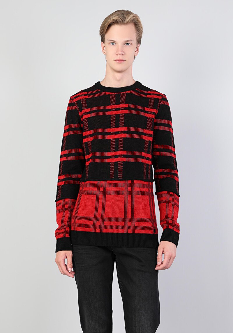 Показати інформацію про Светр Чоловічий Червоний  Cl1044464