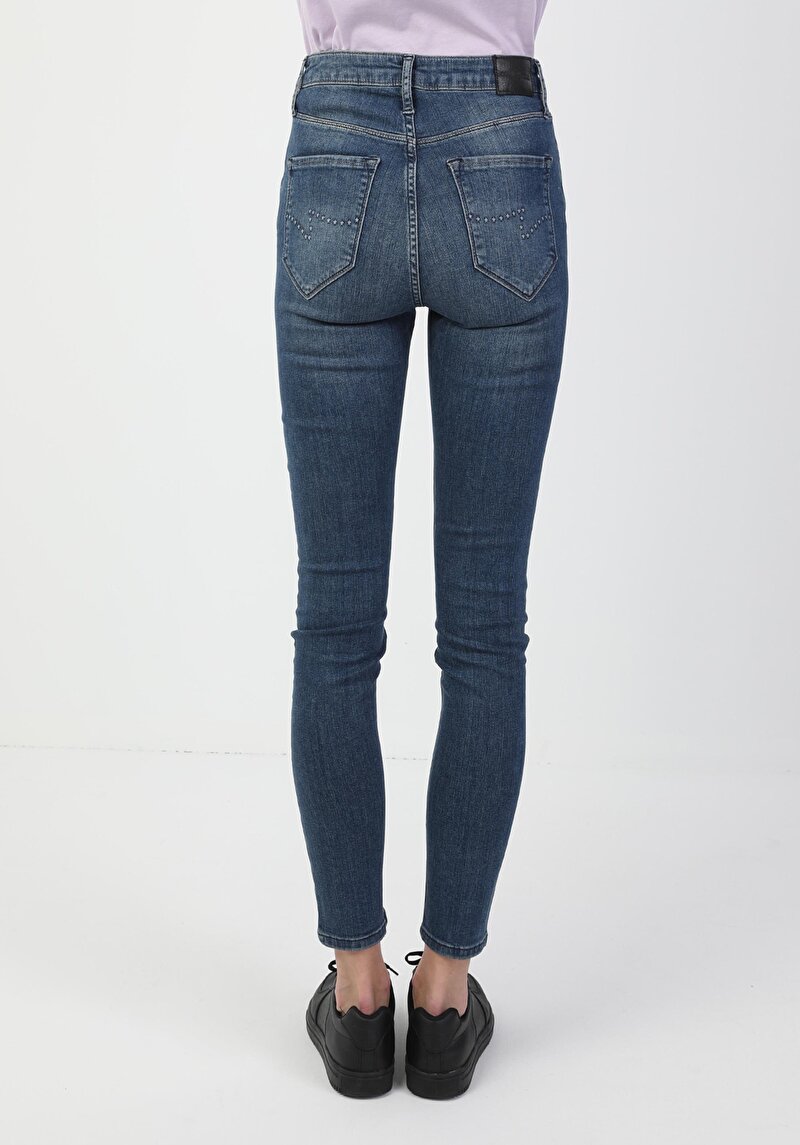 Зображення 760 Diana Джинси Жіночі Блакитні Супер Вузького Крою Cl1048685