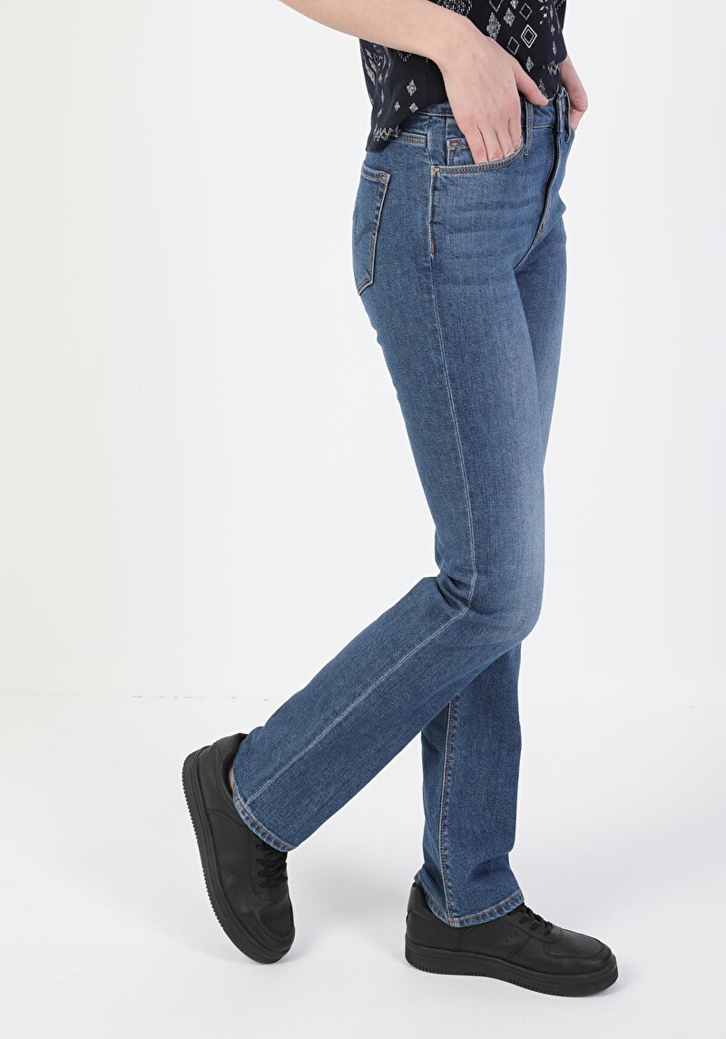 Зображення 792 Mila Джинси Жіночі Блакитні Класичного Крою Cl1049666