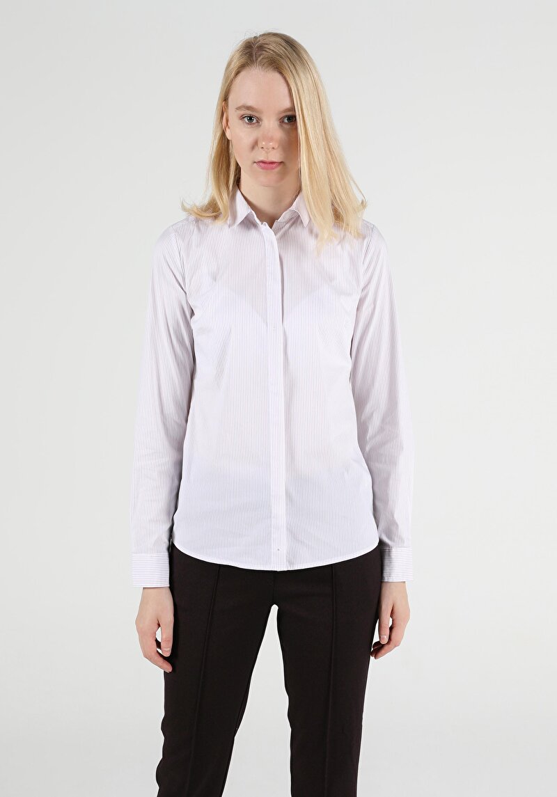 Показати інформацію про Сорочка З Довгим Рукавом Жіноча Рожева  Cl1050405