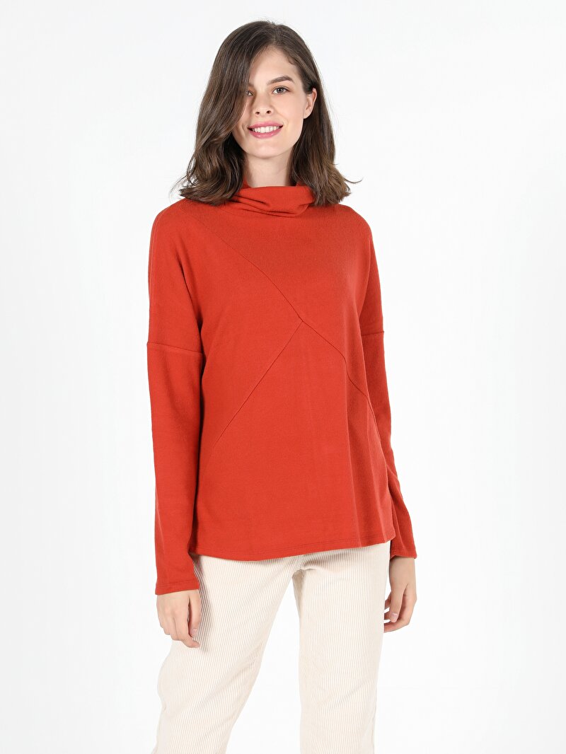 Показати інформацію про Футболка З Довгим Рукавом Жіноча Помаранчева  Cl1051465