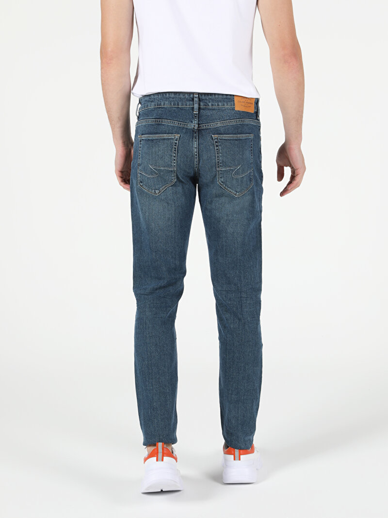 Зображення 041 Danny Джинси Чоловічі Блакитні Вузького Крою Cl1051672