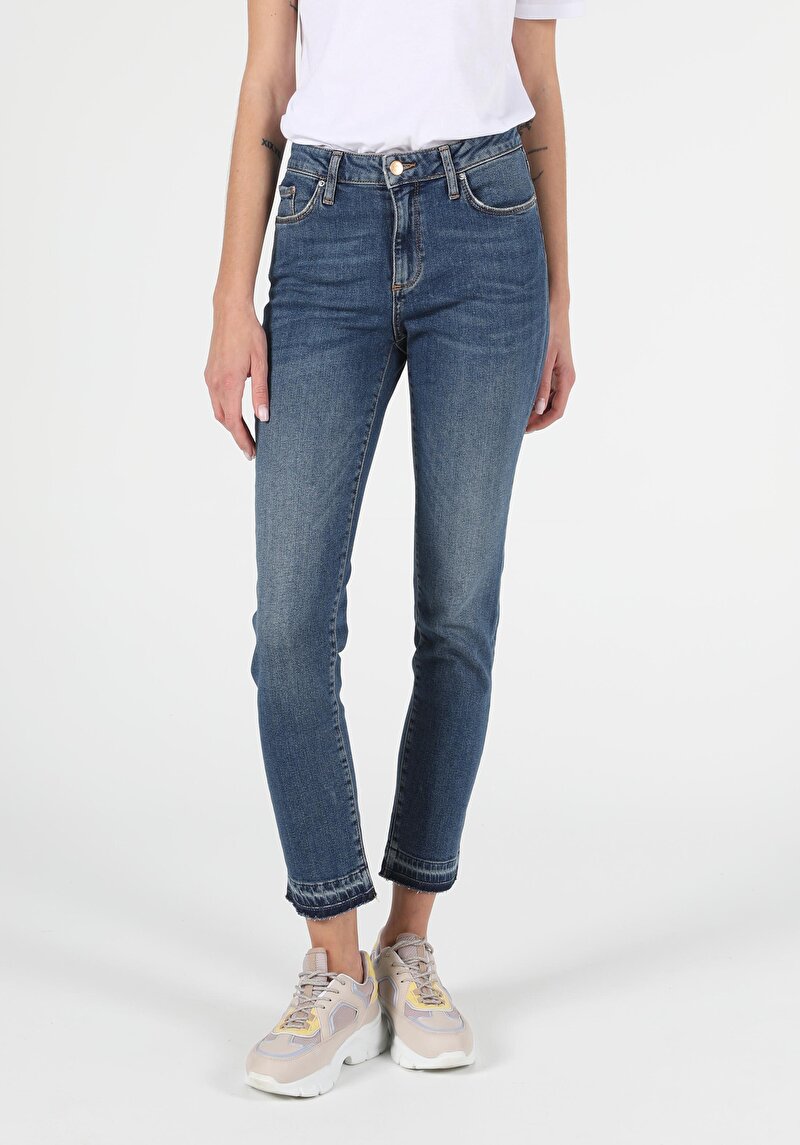 Зображення 703 Carla Джинси Жіночі Вузького Крою Cl1051957