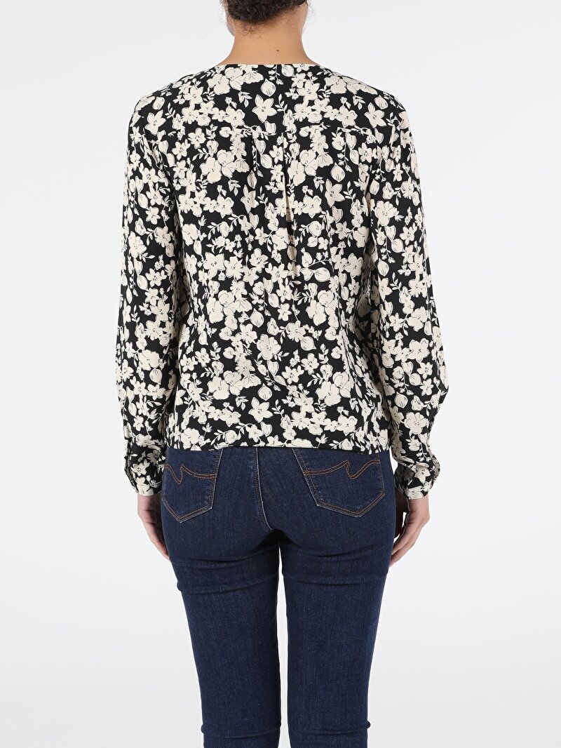 Зображення Сорочка З Довгим Рукавом Жіноча Чорна  Cl1052506