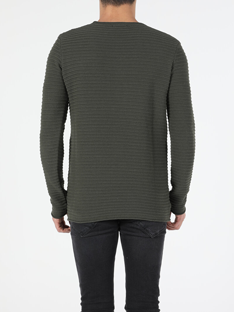 Показати інформацію про Светр Чоловічий Зелений  Cl1052362