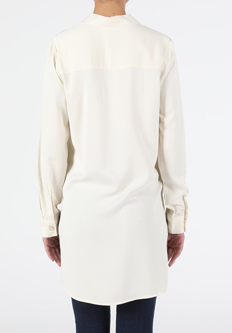 Показати інформацію про Сорочка З Довгим Рукавом Жіноча Бежева  Cl1050472