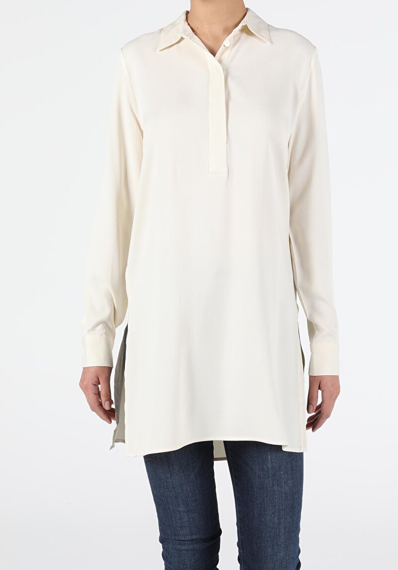 Показати інформацію про Сорочка З Довгим Рукавом Жіноча Бежева  Cl1050472