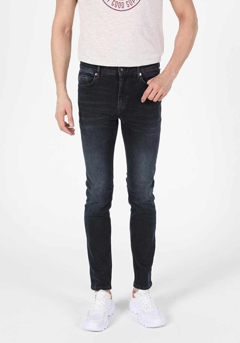 Показати інформацію про 035 Ryan Джинси Чоловічі Сині  Cl1052758