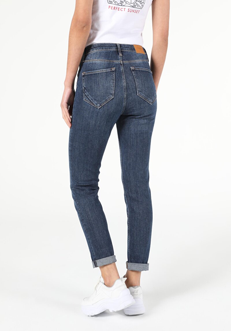 Зображення 703 Carla Джинси Жіночі Вузького Крою Cl1053428