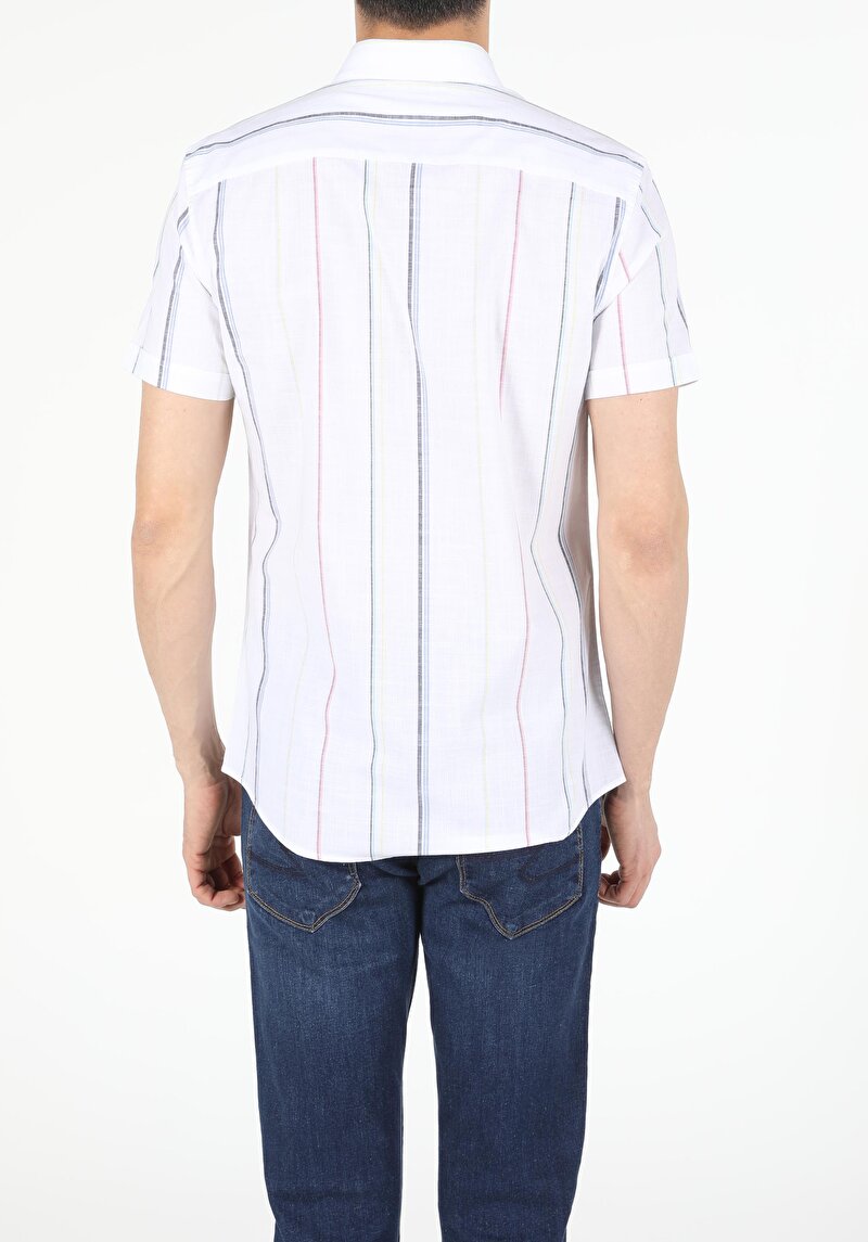 Зображення Сорочка З Коротким Рукавом Чоловіча Біла Cl1053985