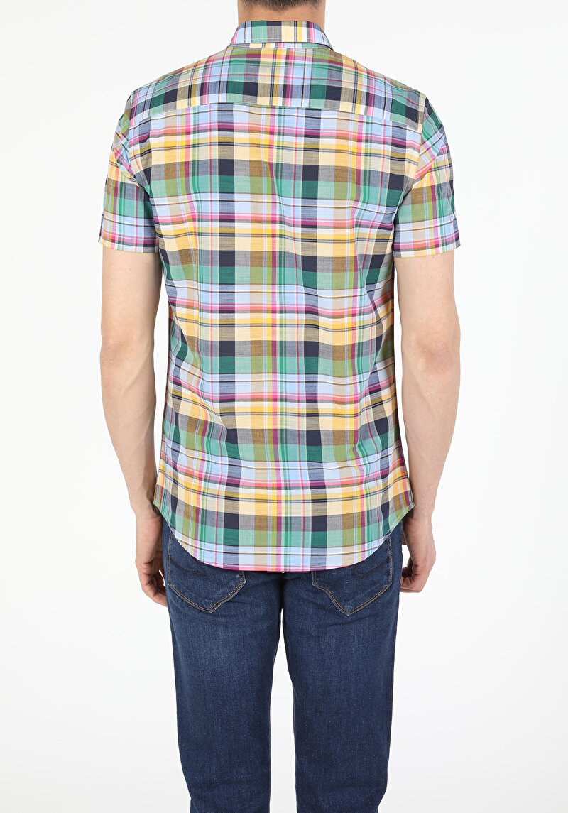 Показати інформацію про Сорочка З Коротким Рукавом Чоловіча Мультіколор  Cl1053991