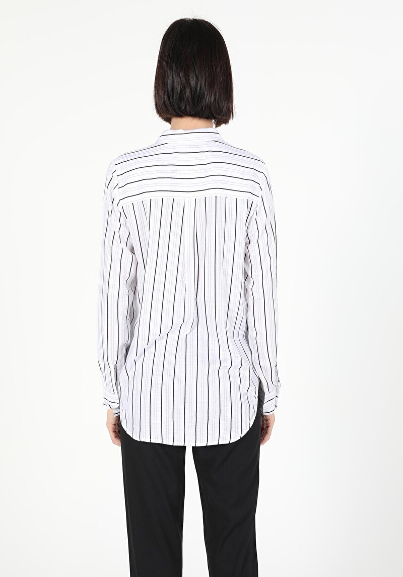 Зображення Сорочка З Довгим Рукавом Жіноча Біла  Cl1051603