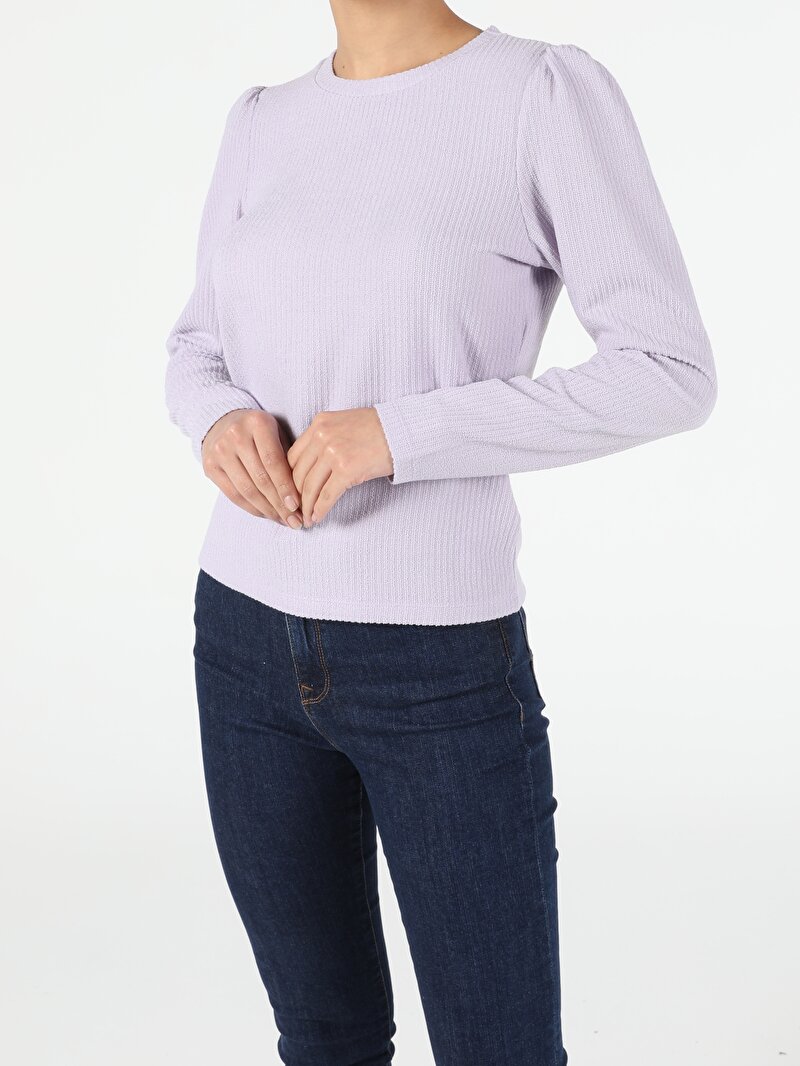 Показати інформацію про Футболка З Довгим Рукавом Жіноча Фіолетова  Cl1053153