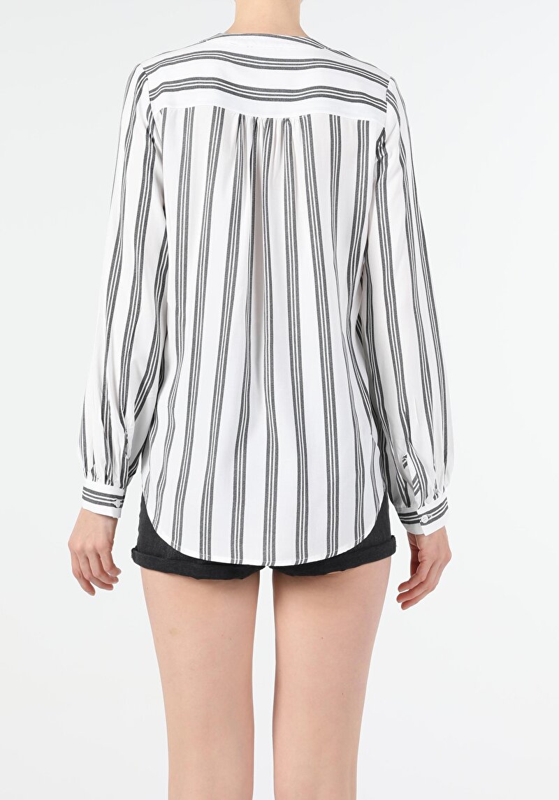 Зображення Сорочка З Довгим Рукавом Жіноча Біла  Cl1053058