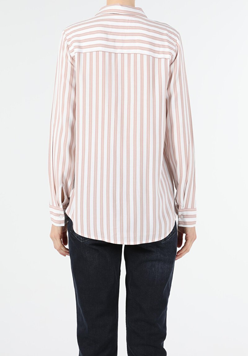 Показати інформацію про Сорочка З Довгим Рукавом Жіноча Бежева  Cl1053420