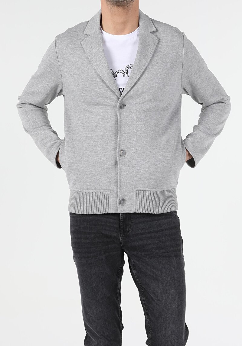 Показати інформацію про Піджак Чоловічий Сірий  Cl1052961