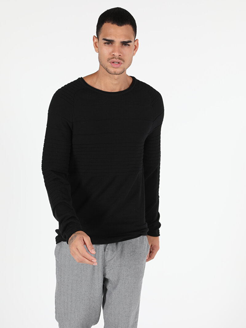 Зображення Светр Чоловічий Чорний  Cl1050729