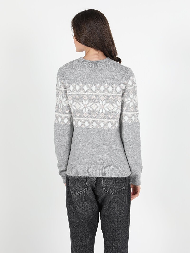 Показати інформацію про Светр Жіночий Сірий Cl1051518