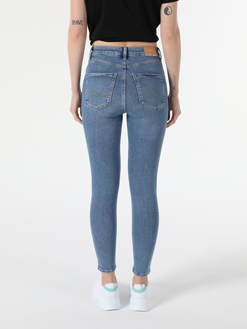 Зображення 760 Diana Джинси Жіночі Блакитні Супер Вузького Крою Cl1054596