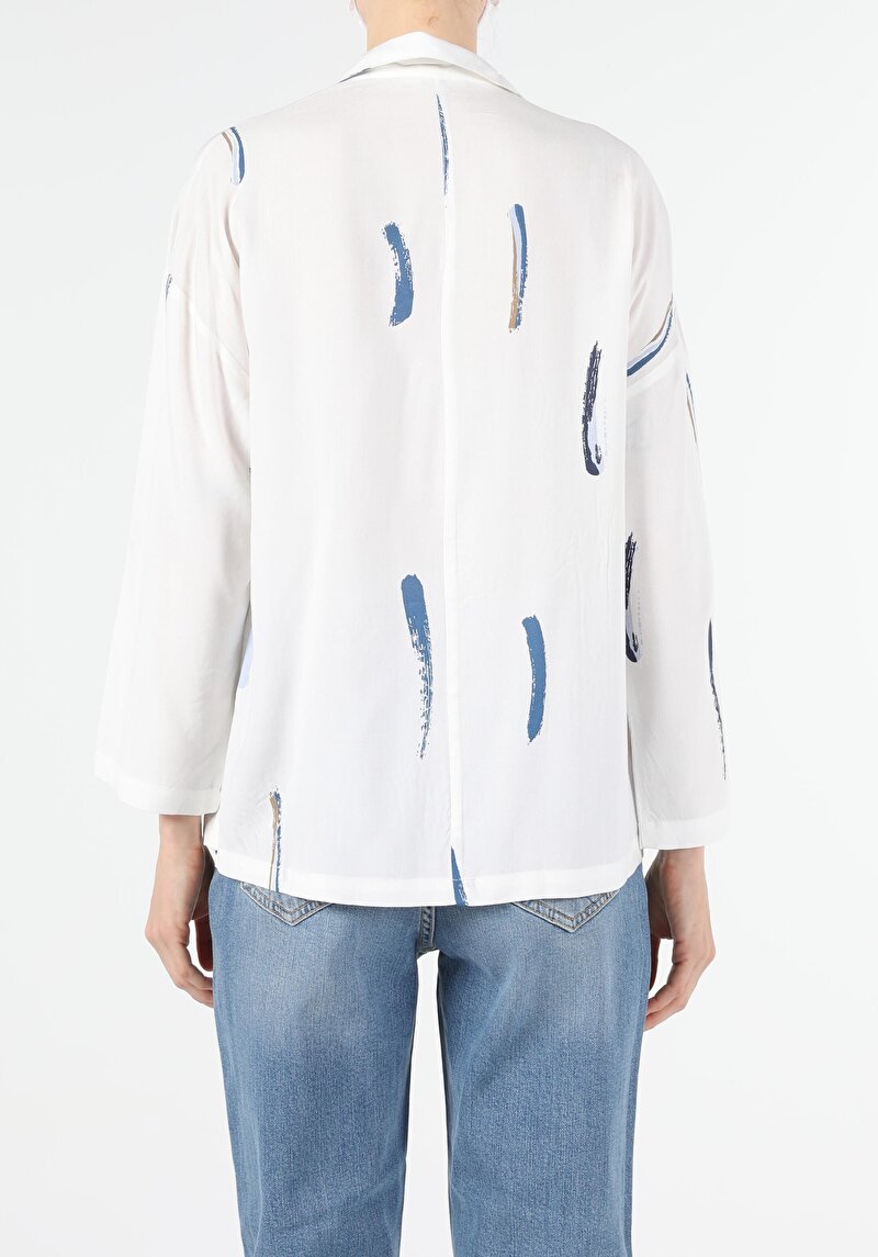 Показати інформацію про Сорочка З Довгим Рукавом Жіноча Біла  Cl1054139