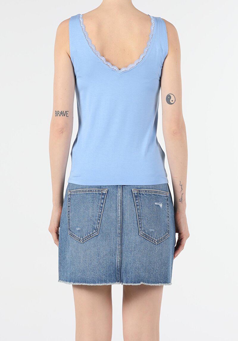 Показати інформацію про Майка Жіноча Блакитна  Cl1054032