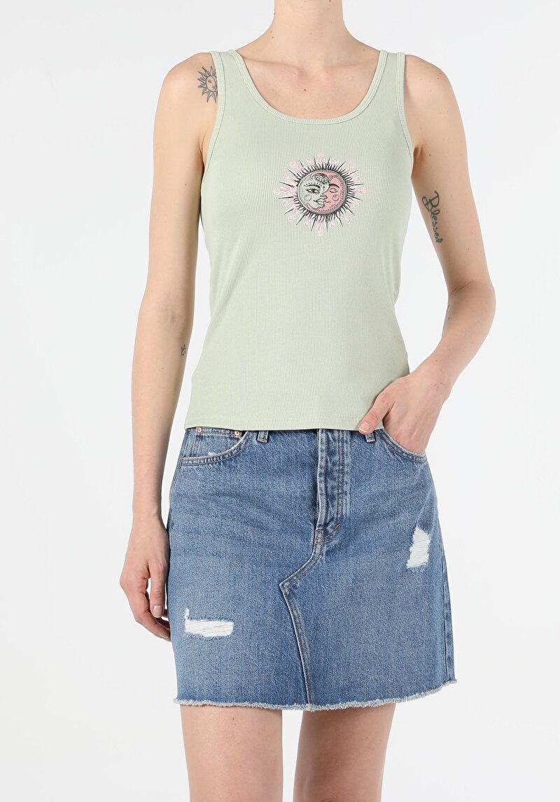 Зображення Майка Жіноча Зелена  Cl1054022