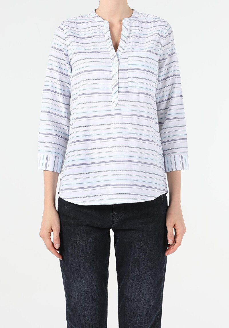 Зображення Сорочка З Довгим Рукавом Жіноча Зелена  Cl1054620