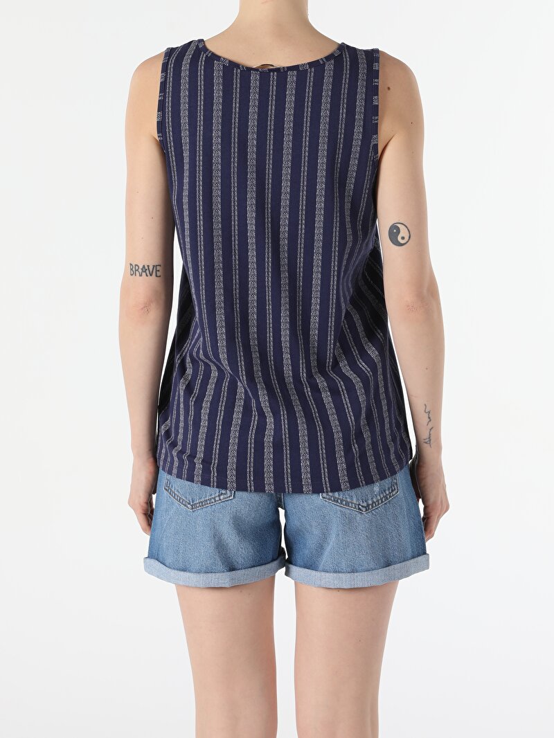 Показати інформацію про Майка Жіноча Синя  Cl1054016