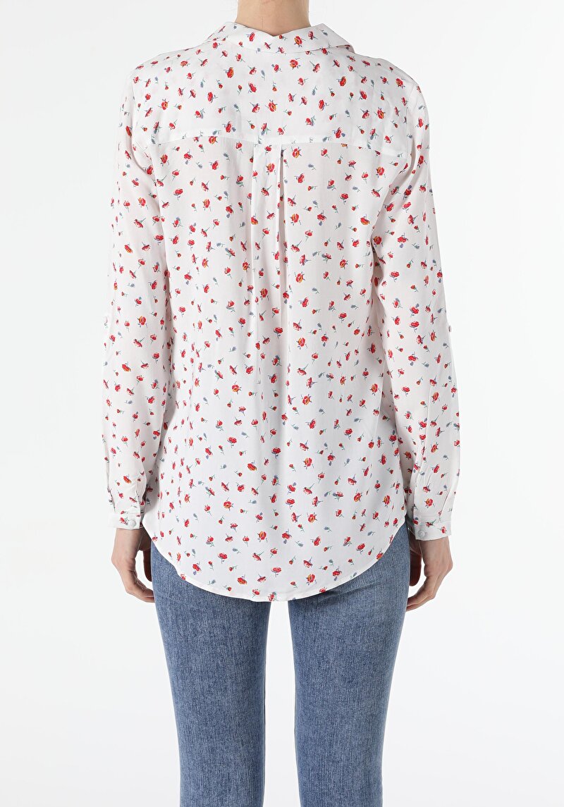 Зображення Сорочка З Довгим Рукавом Жіноча Біла  Cl1054199