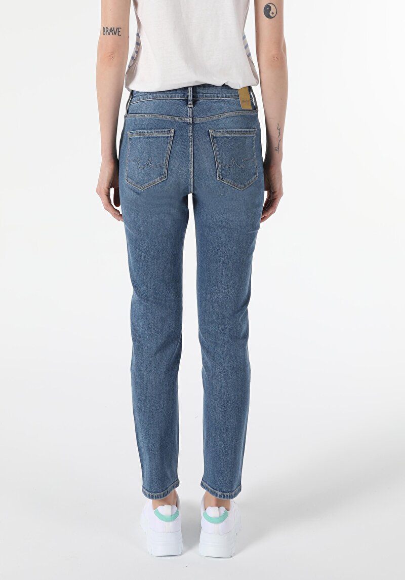 Зображення 703 Carla Джинси Жіночі Вузького Крою Cl1055530