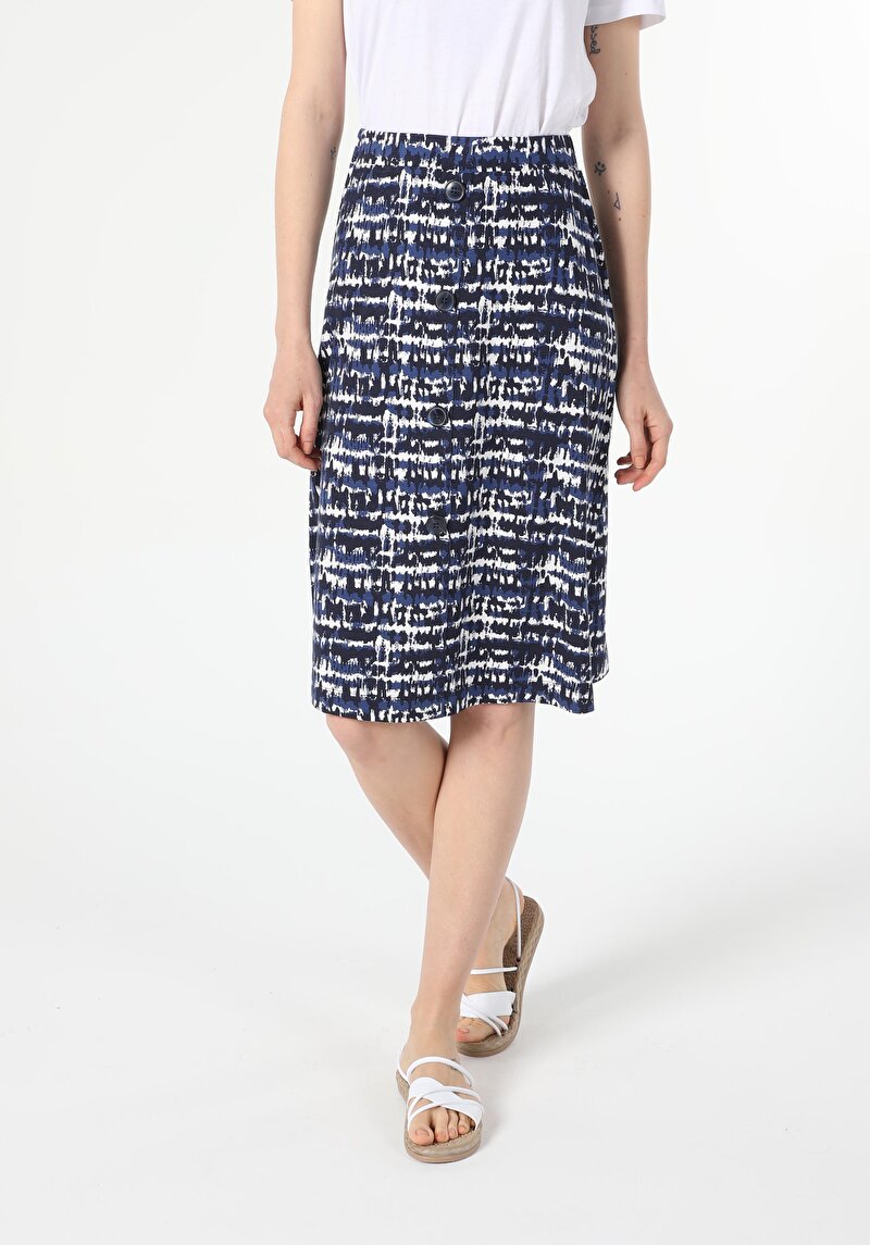 Показати інформацію про Спідниця Жіноча Синя  Cl1054459