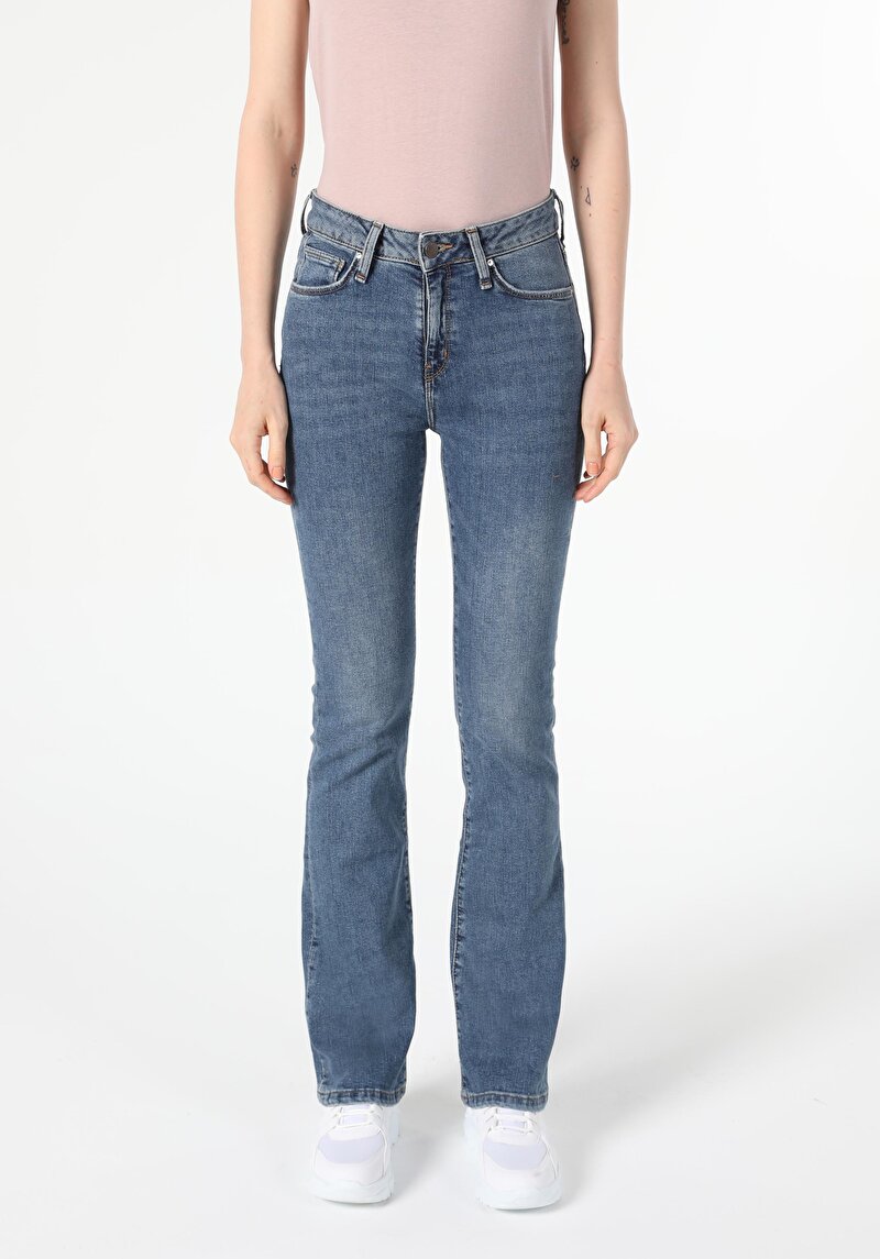 Показати інформацію про 792 Mila Джинси Жіночі  Класичного Крою Cl1054602